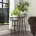 Panacea 20" Modern Farmhouse Wire Basket Plant Stand