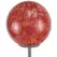 E-V 6" Round Orange Lollipop Globe Stake