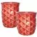 MCarr 30pc Tall Hexagon Planter Pallet Scraped Red