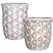 MCarr 30pc Tall Hexagon Planter Pallet Scraped White