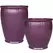 MCarr 30pc Ribbed Planter Pallet Amethyst