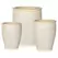 MCarr 15pc Tall Ribbed Planter Pallet Light Cream