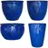 MCarr 26pc Fronds Planter Pallet Admiral Blue