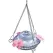 Natures Way 14oz Illuminated Antique Glass Top-Fill Hummingbird Feeder Light Blue
