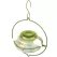 Natures Way 13oz Deco Glass Top-Fill Hummingbird Feeder Gardenia Bouquet