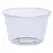 Panacea 4" Dx2.5" Deep Plastic Saucer