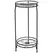 Panacea 25.5" 2 Tier Plant Stand with Heavy Duty Saucer