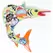 Talavera 14" Swordfish Hanger