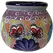 Talavera 11.5" Bella Especial Esfera Pot Blue
