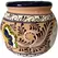 Talavera 14" Bella Especial Esfera Pot Natural