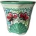 Talavera 8" Bella Especial Octagonal Pot Teal