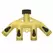Gilmour Brass Four Way Manifold w/Shut Offs