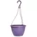 Grower Select 10.00 Everest Hanging Basket, With 18in Hanger, Blush Raisin, 70 per Case, 10.08in OD x 6.99in H, 1.5 Gallon