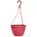 Grower Select 10.00 Everest Hanging Basket, With 18in Hanger, Blush Red, 70 per Case, 10.08in OD x 6.99in H, 1.5 Gallon