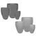 MCarr 12pc Tall Hipster Planter Pallet Mixed Colors
