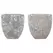 MCarr 18pc Light Cement Circle Theme Planter Pallet