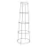 Panacea 54" Inverted Heavy Duty Tomato Cage 3 Leg 4 Ring