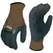 BGC 3/4 Foam Latex 7 Ga Polyester Glove L