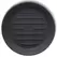 Crescent 15" Round Universal Saucer Caviar Black