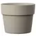 Deroma 7.9" Perfetto Pot No Hole Grafite Clay