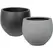 MCarr 16pc Round Fiberstone Planter Pallet Mixed Colors