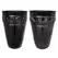 MCarr 12pc Tall Round Planter Pallet Glossy Black