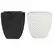 MCarr 16PC Sq Basket Weave Pltr Plt Mix Color