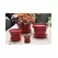 Verandah 2.5 Sq with Saucer Trph Red