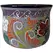 Talavera 8" Bella Especial Champanera Pot Blue
