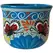 Talavera 8" Bella Especial Champanera Pot Lite Blue