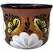Talavera 8" Bella Especial Champanera Pot Barro