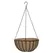 WSP 14" Black Trad Hang Basket w/ Liner