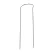 WSP 24"x8" Half Hoop Plant Supports