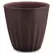 Crescent 19" Pleat Planter Bark
