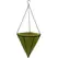 Gardener Select 12" Jute Cone Hanging Basket w/ Green Coco Liner 12/CS