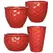 MCarr 26pc Hexagonal Planter Pallet Red