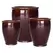 MCarr 15pc Tall Smooth Planter Pallet Eggplant
