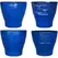 MCarr 40pc Mixed Planter Pallet Admiral Blue