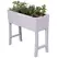 NuVue 35.5"x15"x32" White Elevated Garden Box