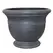 Southern Patio 15" Jean Pierre Belly Pot Brown Stone