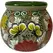 Talavera 11.5" Bella Especial Esfera Pot Green