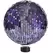 VCS 10" Purple With Bling Glass Globe