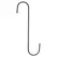 Panacea 6" Black Garden S Hook 2pk