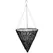 Gardener Select 14" Cone Hanging Basket Dark Blue Wicker 20/CS
