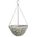 Gardener Select 12" Round Bottom Hanging Basket White Wicker 20/CS