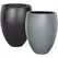 MCarr 6pc Tall Fiberstone Planter Pallet Mix