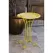 Innova Vintage Floral Birdbath Vintage Yellow
