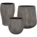 MCarr 18pc Tall Sand Rock Planter Pallet Rustic Brown