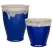MCarr 30pc Flat Rim Planter Pallet Volcanic Admiral Blue