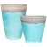 MCarr 30pc Flat Rim Planter Pallet Volcanic Milky Blue